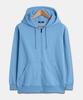 Topboy [Non-Fleece Or Fleece] Standard Fit Zip-Up Hoodie Sky