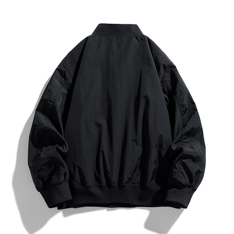 Spring and Autumn Bomber Jacket Men's Casual Baseball Uniform Jacket Jacket