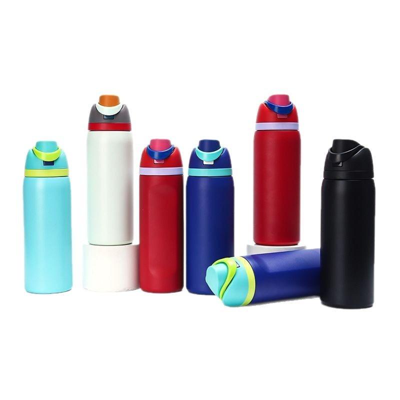 nsulated 304 Stainless Steel Water Bottle with Straw, BPA-Free Sports Water Bottle, Great for Travel, 24 Oz, thermos