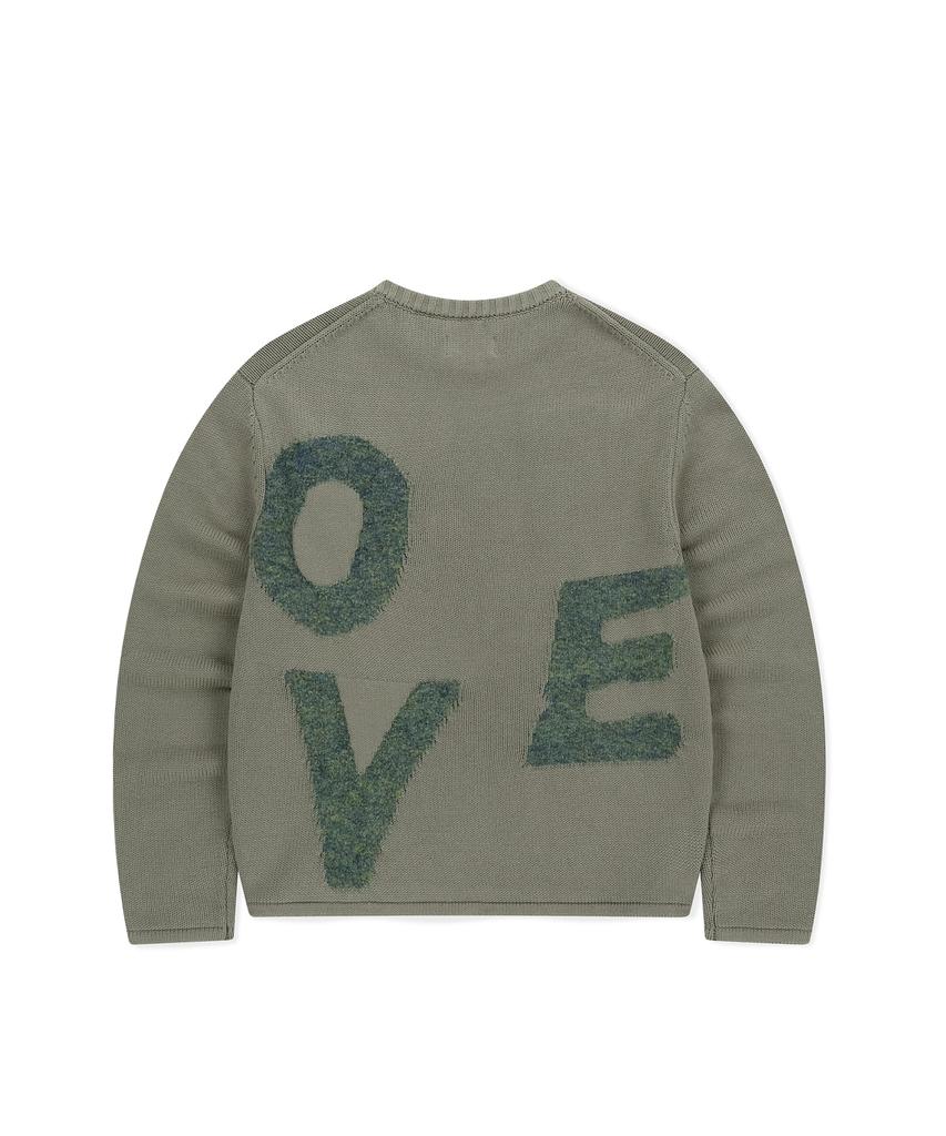 Sun Love Capital Crewneck Knit Gray
