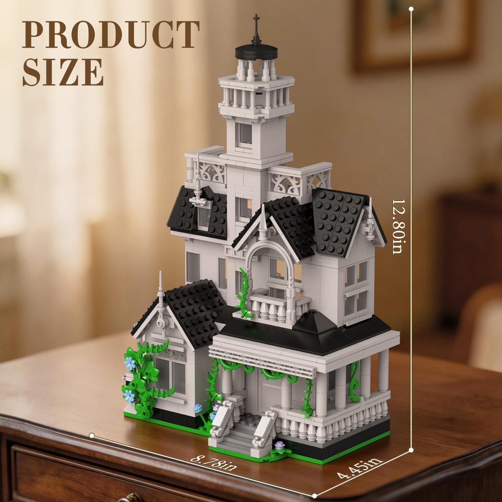 1162 Superior-Grade Magic High-Standard House Assembly-Set High-Standard Construction High-Standard Assembly-Bricks High-Standard Moc Construction