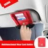Car Hanging Sunglasses Clip for Skoda  Superb Kamiq Yeti Octavia Tour Rapid Kodiaq Karoq Kodiak Card Storage Bag Accessories