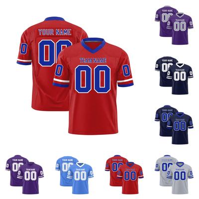 Camisas de futebol personalizadas Nome e número da equipe impressos personalizados Uniforme esportivo para homens, mulheres e jovens