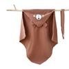 Breathable Organic Infant Wrapping Cloth 3 In 1 Receiving Blanket Hooded Towel Baby Wrap Wrap Suitable for Newborns