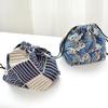 Japanese Style Cute Drawstring Lunch Bag Storage Bag Travel Picnic Portable Bento Storage Bundle Tote Pouch Cutlery Storage Gift