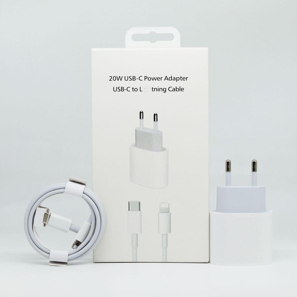 Set Caricabatterie Rapido Standard Europeo PD20W per iPhone 16/15