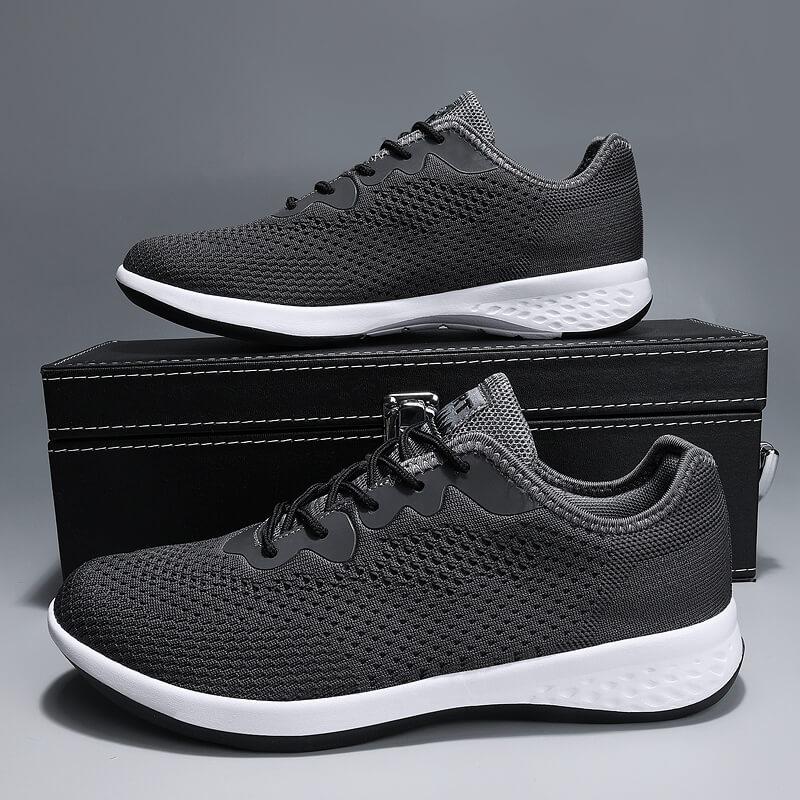 Fashion Gray Men Shoes Running Shoes For Men Big 48 Lightweight Tenis Comfortable Breathable Walking Breathable Nonskid Sneakers