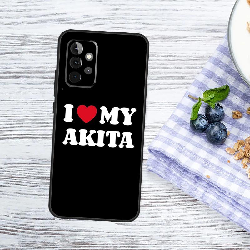 

Animal Cute Dog Akita Case For Samsung Galaxy A54 A34 A14 A13 A33 A53 A12 A32 A52 A71 A51 A15 A25 A55 A35 Cover Samsung A70
