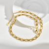 Solid Stainless Steel Chunky Chain Necklace for Women, Simple Link Chain Chokers, Fashion Non Tarnish Jewelry