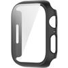 2in1 Case + Tempered Glass for Apple Watch 7/8/9 45MM, Black
