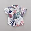 Southeast Asian Style Summer Boys' Short-Sleeved Suit (Ages 0-4)