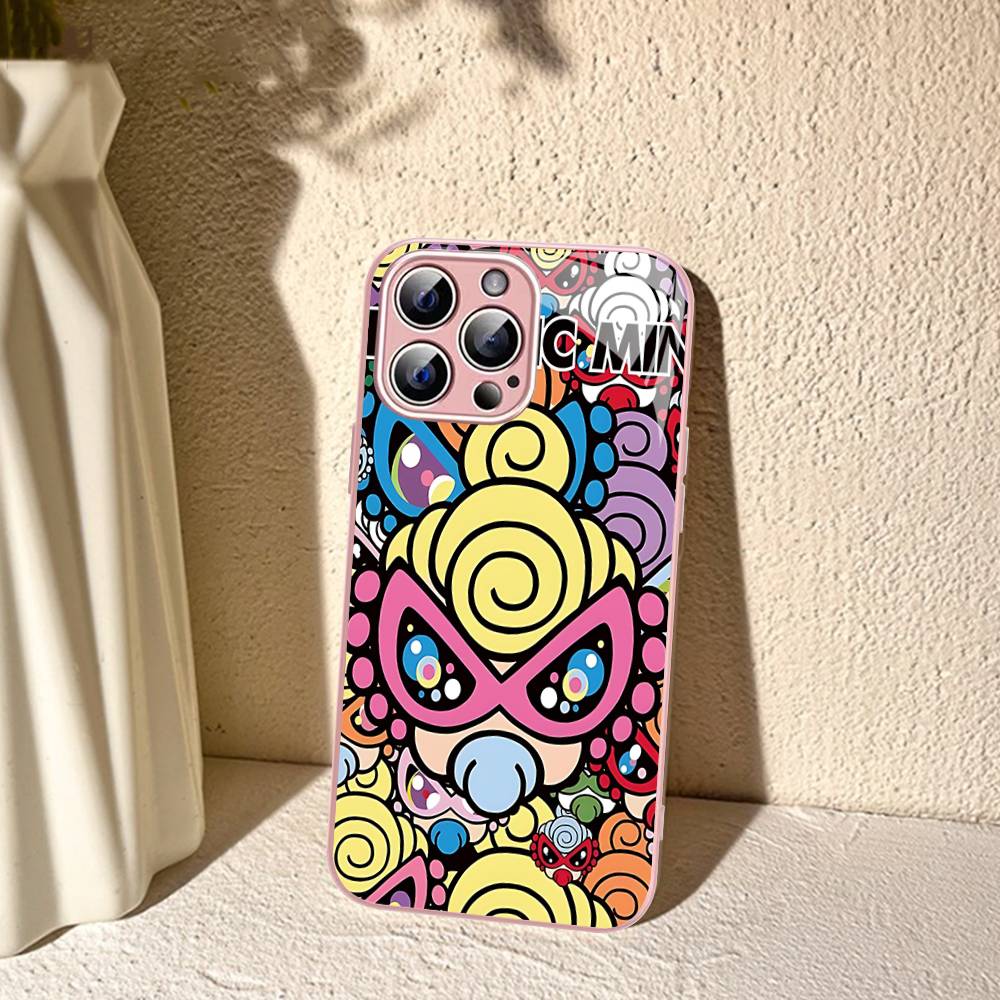 Fashion H-Hysteric Mini For IPhone 14 13 12 Mini 11 Pro XS Max X XR 14 Plus Tempered Glass Cover
