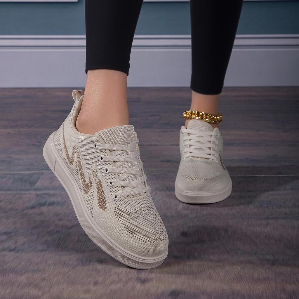 TUINANLE White Shoes Women Sneakers Shoes Outdoor Ladies Casual Flat Walking Shoes