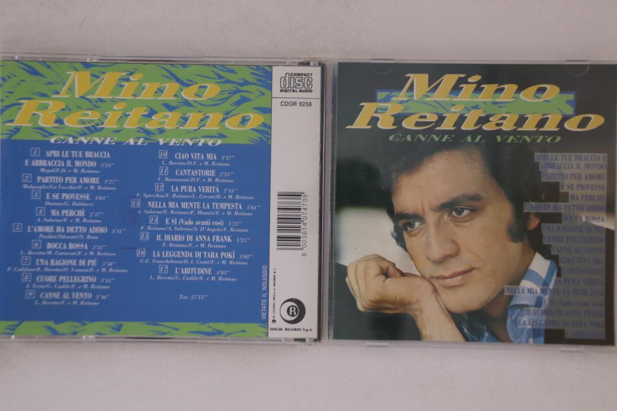 

CD MINO REITANO - Canne Al Vento CDOR9258 DISCHI RICORDI Не Япония Поп Б/У