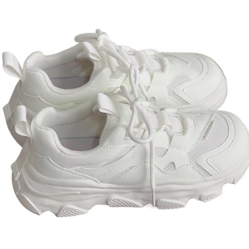 ins trendy white dad shoes children summer 2025 new student versatile leisure sports platform dad shoes