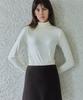 Your Button Detail Turtleneck / Ivory