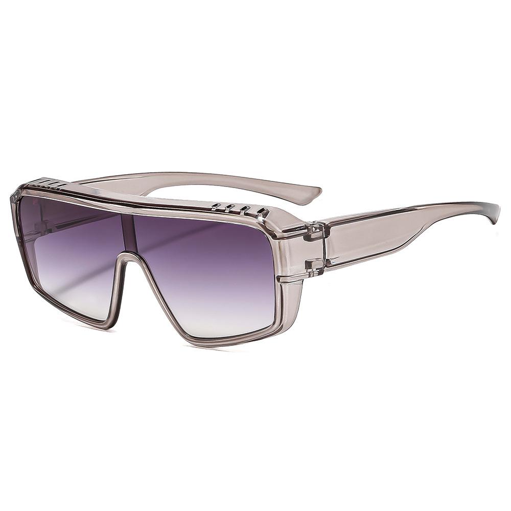 2025 Unisex Square Frame Sunglasses with UV Protection | Wear Over Prescription Glasses