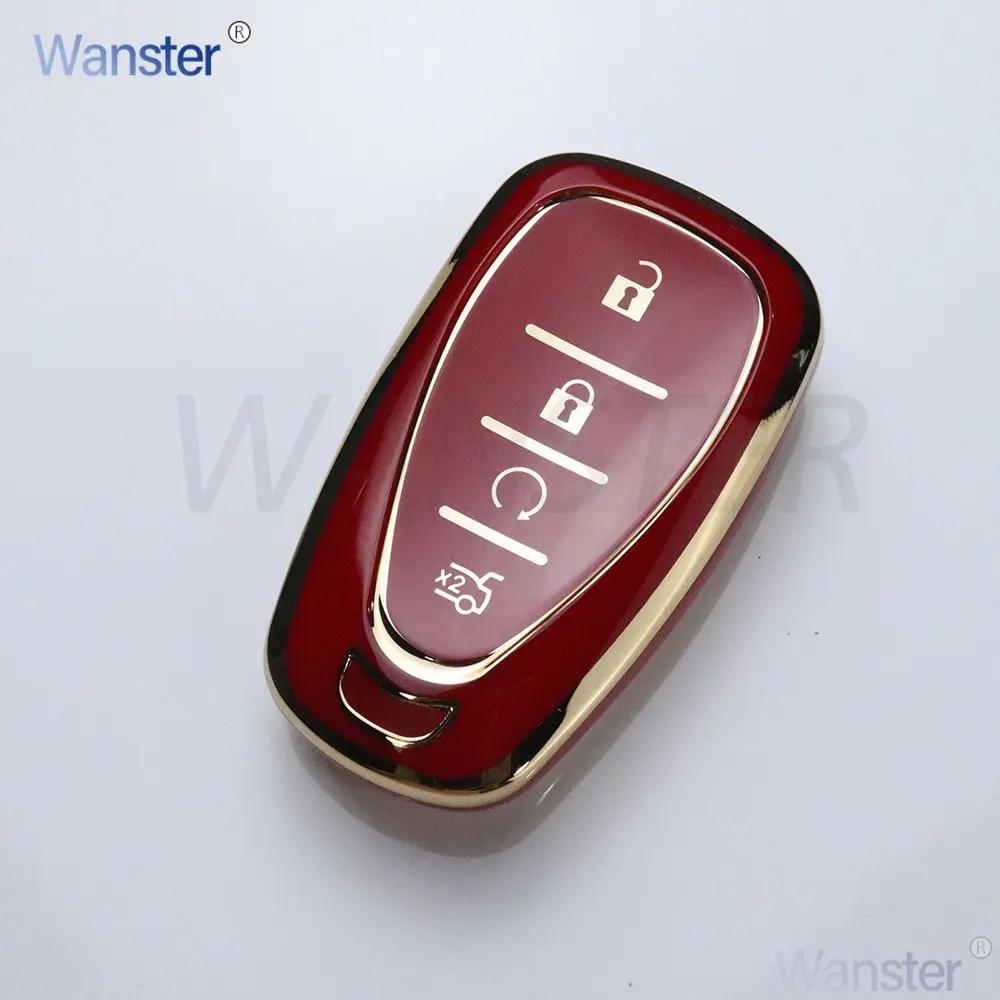 

2/3/4/5 Bottons Car Key Case Cover Shell For Chevrolet - Chevy Malibu Camaro Cruze Traverse Sonic Volt Bolt Equinox