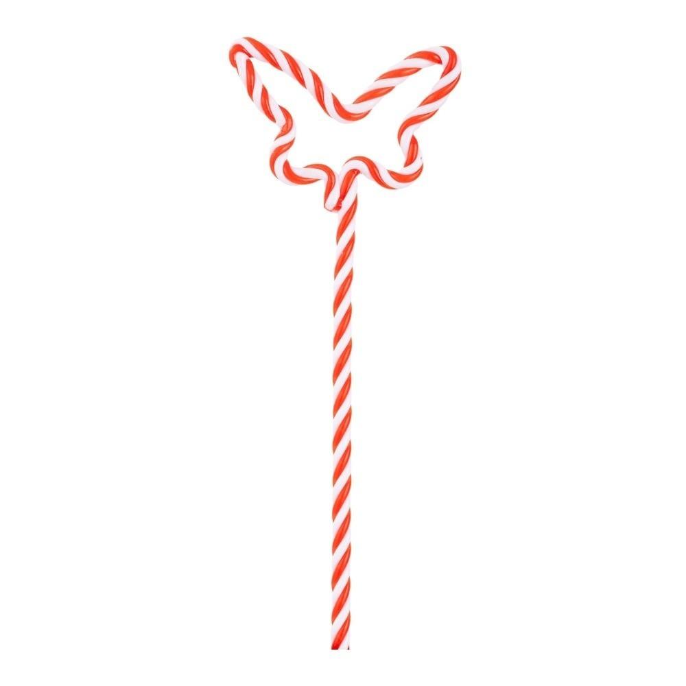 Lifelike Artificial Candy Cane Branches Red Green White Xmas Tree Garland Ornaments  Xmas Decor