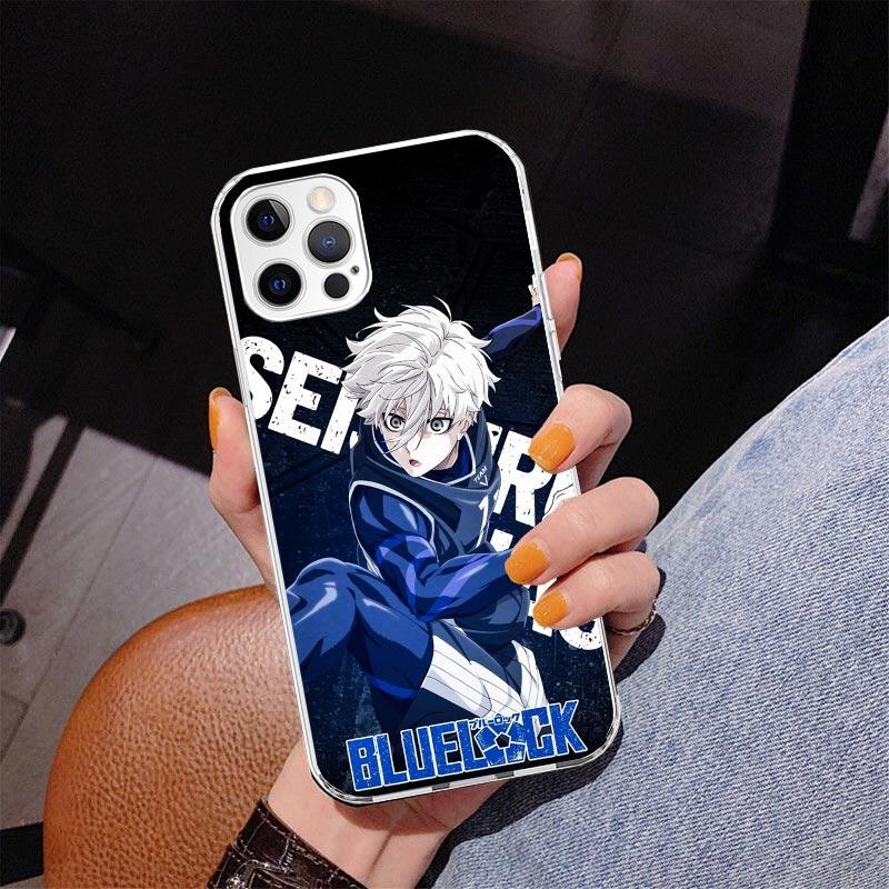 Custodia per Telefono Blue Lock Nagi Seishiro Per iPhone 17 Air 16 Pro Max 16E 15 + 14 Plus 11 12 13 Mini 7 8 SE Copertura con Stampa Regalo Fundas