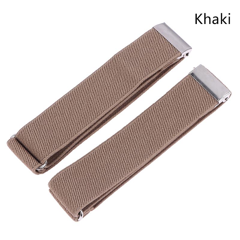 1 Pair Anti-Slip Cuff Holder Armband Men Women Business Elastic Adjustable Shirt Sleeve Garter Strap Arm Band Sleeve Bracelet