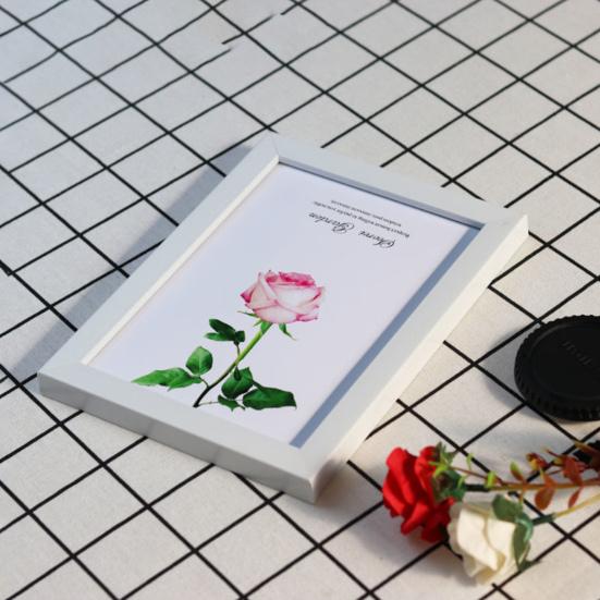 1 Set 5 Zoll Fotorahmen Patchwork Wasserdicht Verdickt Dekoratives Schaumstoff Wandbehang Foto Display Rahmen Haushaltsartikel