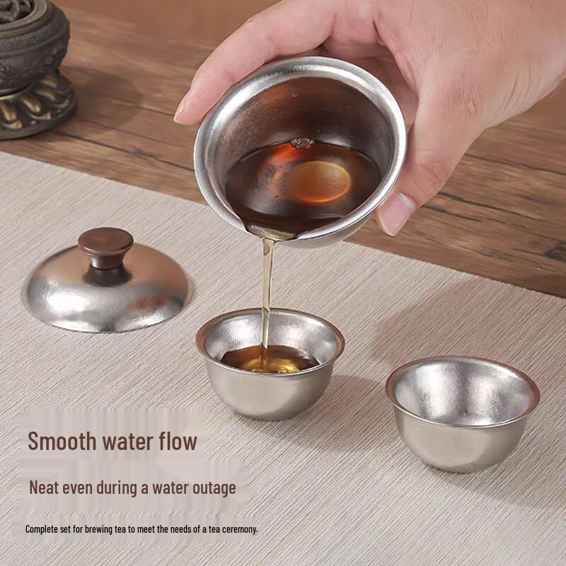 Chaxun Pure Titanium Portable Tea Set