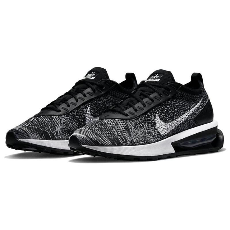 Nike Air Max Flyknit Racer Black White Women's Sneakers Casual Shoes DM9073-001