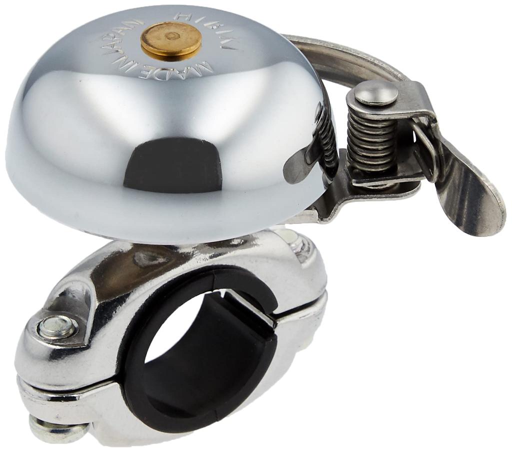 Ogi Kogyo Bicycle Bell Hibiki Bell OH-2300B Brass CP for 22.2/25.4mm Handlebar Made In Japan