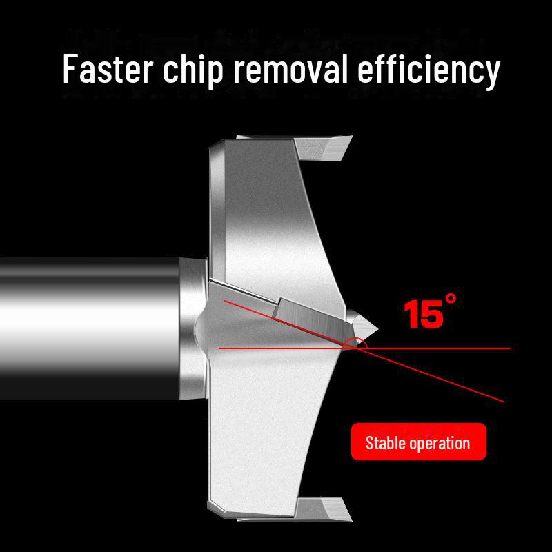 Bohrer für Türschlossscharniere für die industrielle Holzbearbeitung