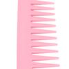 Wide Teeth Comb Rounded Large Hair No Handle Detangling Comb for Curly Hair Wet Dry Hair