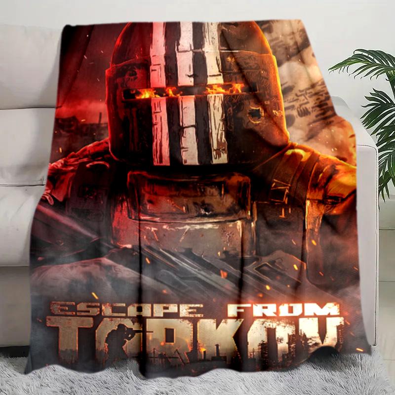 1PC Escape Tactical Camouflage Military Uniform Mask Perfect All Seasons Soft Comfortable Blanket Suitable Sofa Office Outdoor Travel Home Use