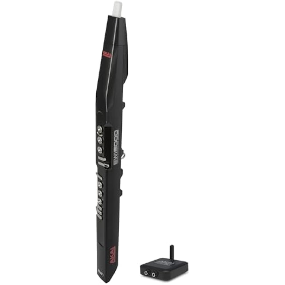 Akai Professional EWI 5000 Wind Synthesizer Electronic Wind Instrument Battery Powered Wireless S...