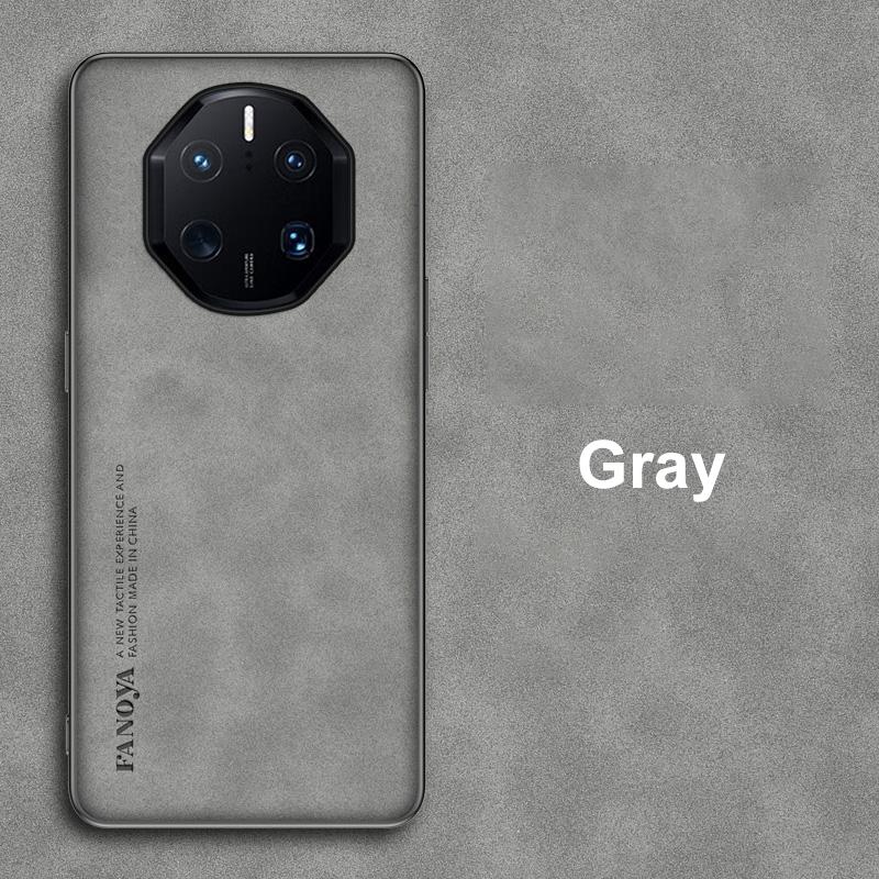 Luxury PU Leather Case For Huawei Mate 50 RS 30 40 Pro Plus Cover Matte Silicone Phone Case For Huawei Mate 10 20 RS 9 Pro 20X