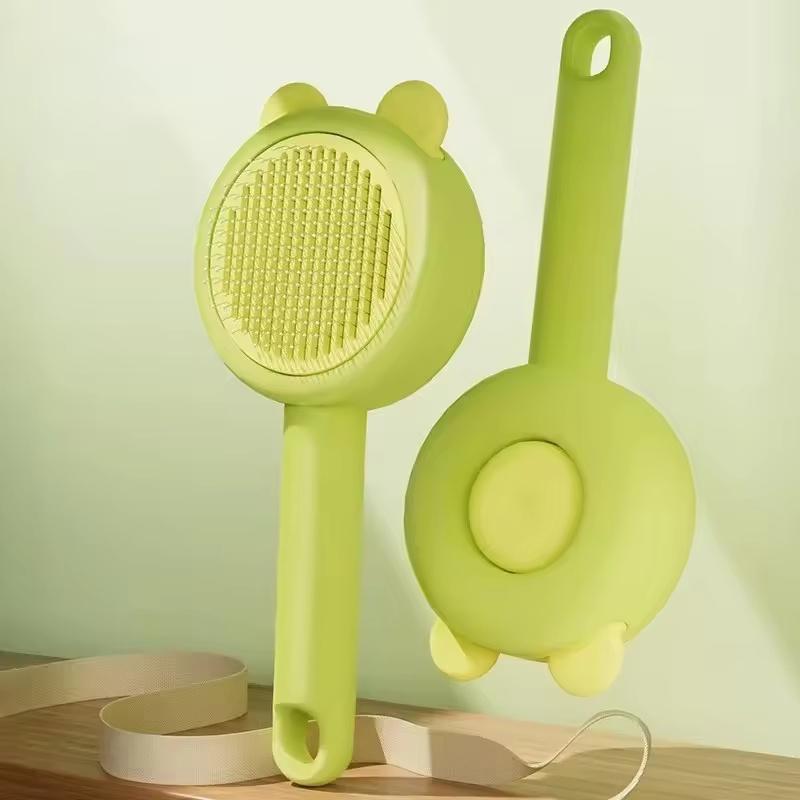 Cat Special Rabbit Ear Needle Comb Pet Dog Grooming Brush Floating Hair Remover Comb Pet Hair Cleaning Artifact Accessories
