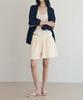 HASUO French Terry Lounge Shorts_Ecru