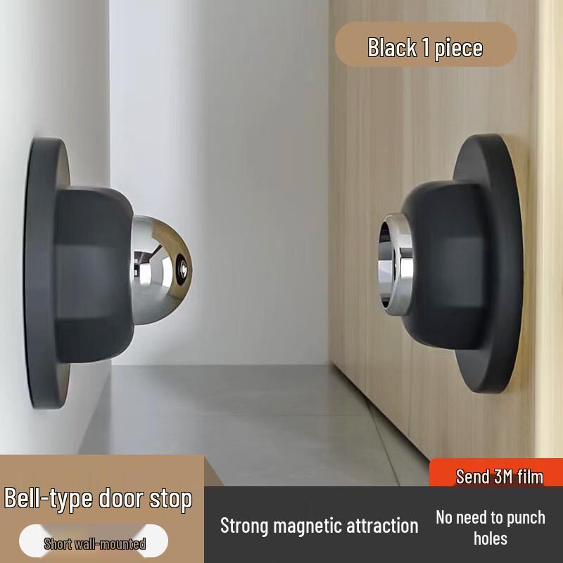 Etravel Punch-Free Magnetic Door Stopper