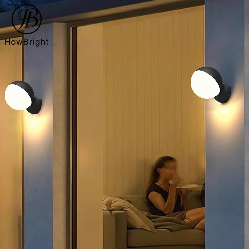 Modern Newly Ball Shape Design Wall Mount Led Reading Lamp Bedroom Light for Home Hotel Indoor Outdoor Wall Lamps