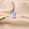 Tanzanite Gemstone 925 Sterling Silver Jewelry Handmade Engagement Ring For Gift RR-23-5