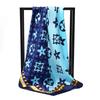 90x90cm Neue Damen Luxus Print Satin Seiden Schals Quadratischer Schal Hijab Halstuch Damen Haarband Stirnband Wickeltuch Bandana