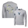Mens Quick-Dry UV Protection Fishing T-Shirt Long Sleeve Round Neck Summer Outdoor Angling Sports