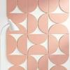 Semi-Circle Polyester Felt Wall Decoration & Sound Absorption Board