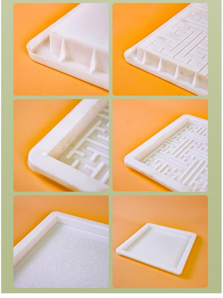 Ancient Tang Lotus Floor Tile Mold - Retro Chinese Design