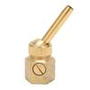 Female Thread Fountain Nozzle Brass Adjustable Water Spray Head with Valve for PondDN25 32mm