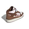 Adidas Forum Mid Chocolate to my Strawberry Unisex Sneakers Weiß Wolkenweiß Hellrosa GY6802