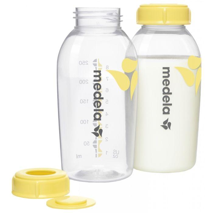 Biberons Medela - Lot De 2 - 250ml - Pour Conservation Et Repas De Bébé