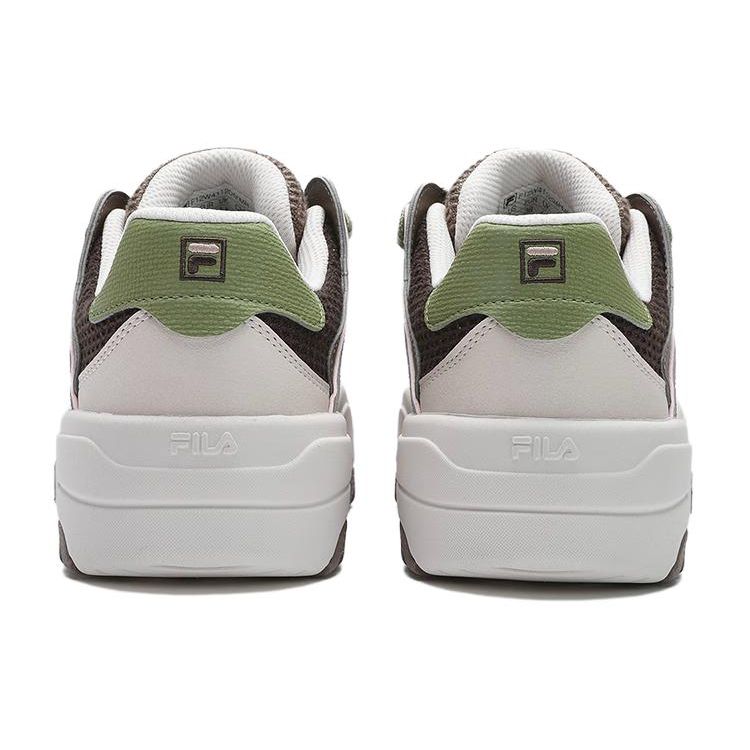 Fila Rosetta Fashion Retro Versatile Comfortable Durable Low-Top Casual Shoes Women Sneaker Gray-Green F12W411204FMR