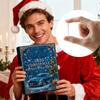 Noel Advent Takvimi, 24 Günlük Advent Takvimi Tatil Geri Sayım Koleksiyonu, Noel Sürpriz Hediyeleri İçin Uygun Kolye Kutusu