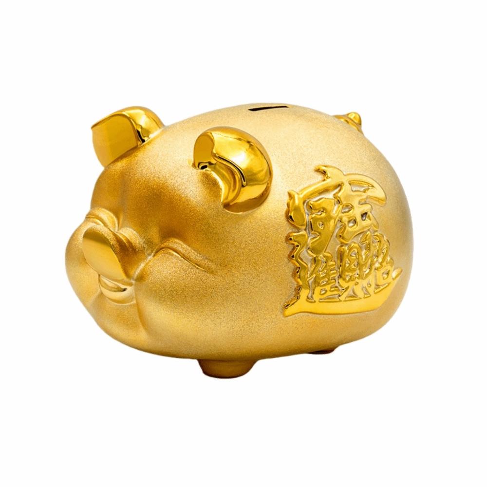 Ceramic Savings Money Tank Pig Mascots Money Jar Decorative Ceramic Piggy Money Bank  Household
