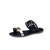Stylish Women Flat Sliders Slip On Summer Beach Holiday Open Toe Sandals Shoes